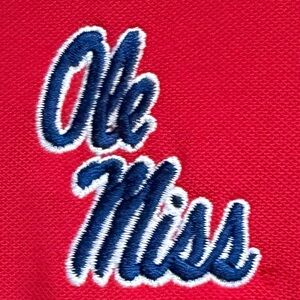 NWT Cutter & Buck Women’s Ole Miss Red Hoodie 3/4 Zip and Sleeves, Sz Small